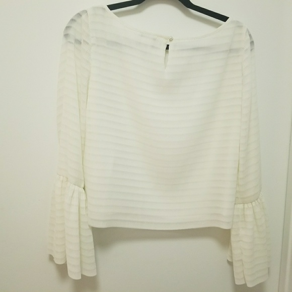 CLUB MONACO WHITE BLOUSE. BRAND NEW, SIZE S/P - Picture 6 of 8